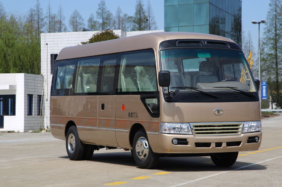 Trung Quốc Mitsubishi Coaster Minibus 6 mét 19 chỗ Mini Bus Với hộp số tay nhà cung cấp