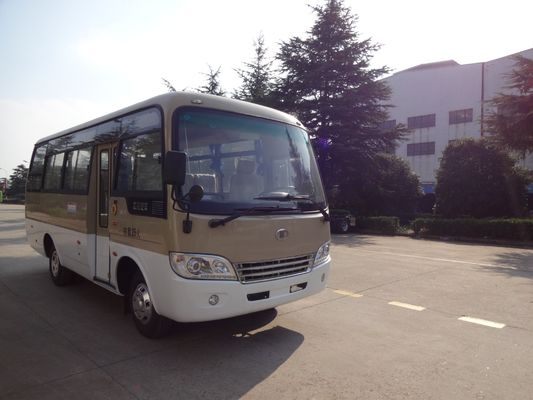 Trung Quốc 6.6M cao cấp Diesel cao cấp 23 chỗ Minibus lá mùa xuân lại với YC4FA130-30engine nhà cung cấp