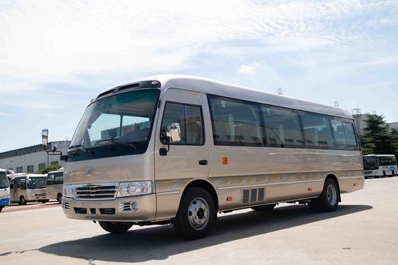 Trung Quốc 7.7 Meter 31 Hành khách sang trọng Tour Coaster Minibus Coach Low Tổng trọng lượng nhà cung cấp