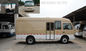 Hydraulic Brake Transport Minivan Diesel Coaster Vehicle With 65L Fuel Tank nhà cung cấp